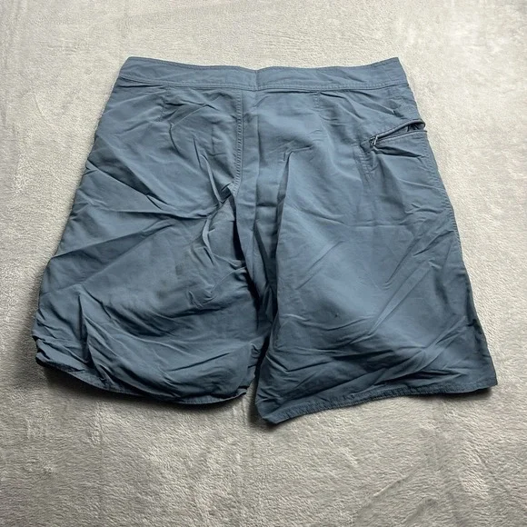 Patagonia Wavefarer Board Shorts Trunks Swim Outdoors Blue Mens Size 33 - Picture 8 of 9